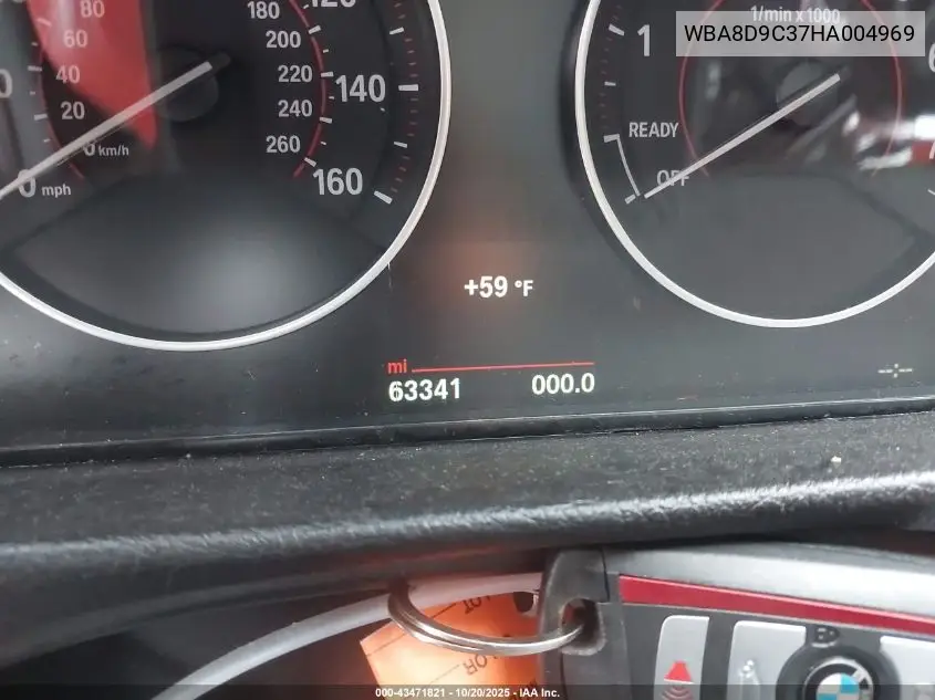 WBA8D9C37HA004969 2017 BMW 330I xDrive