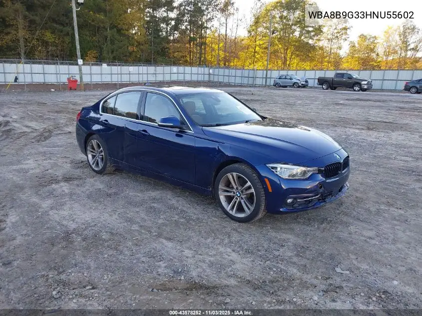 WBA8B9G33HNU55602 2017 BMW 330I