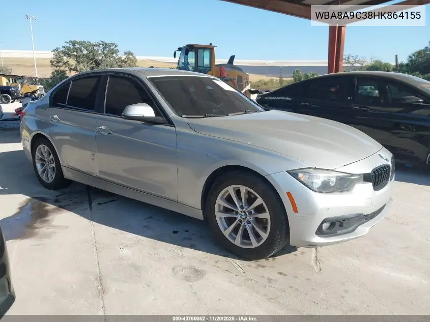 WBA8A9C38HK864155 2017 BMW 320I