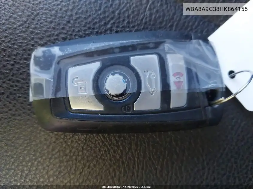 WBA8A9C38HK864155 2017 BMW 320I