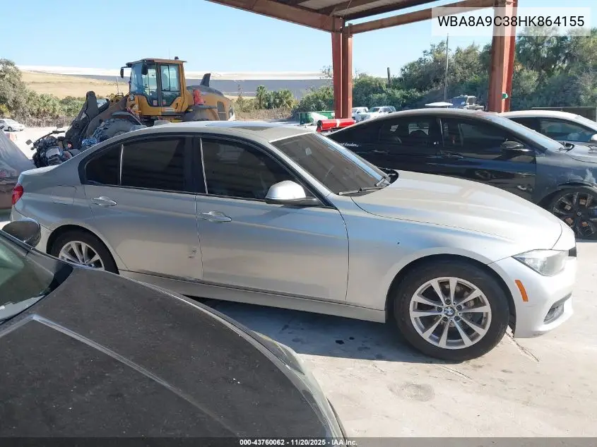 WBA8A9C38HK864155 2017 BMW 320I