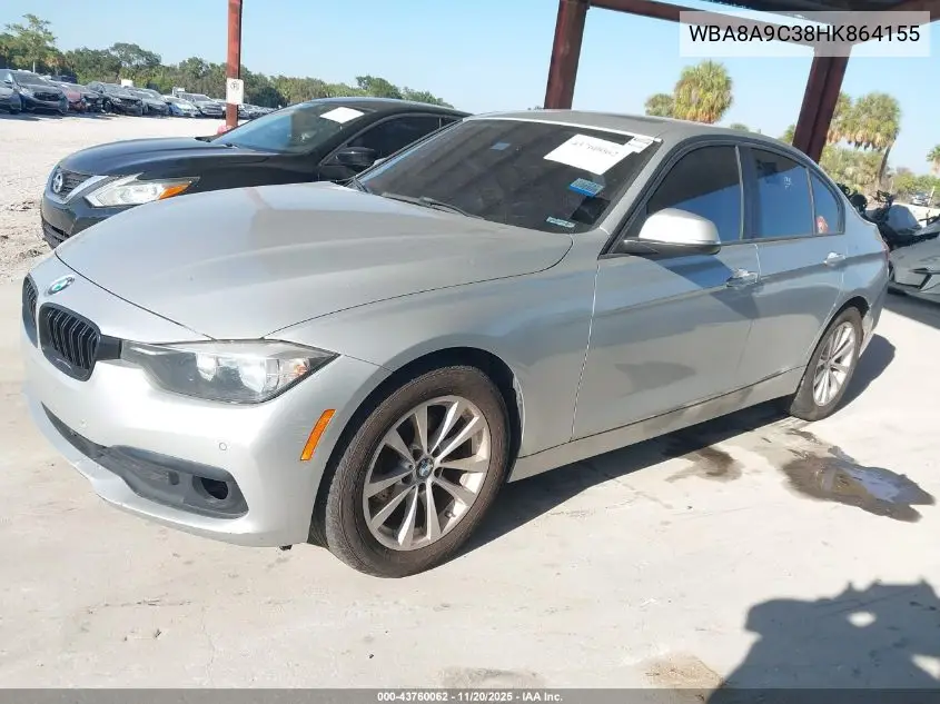 WBA8A9C38HK864155 2017 BMW 320I
