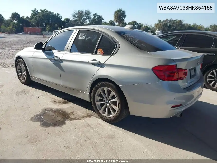 WBA8A9C38HK864155 2017 BMW 320I