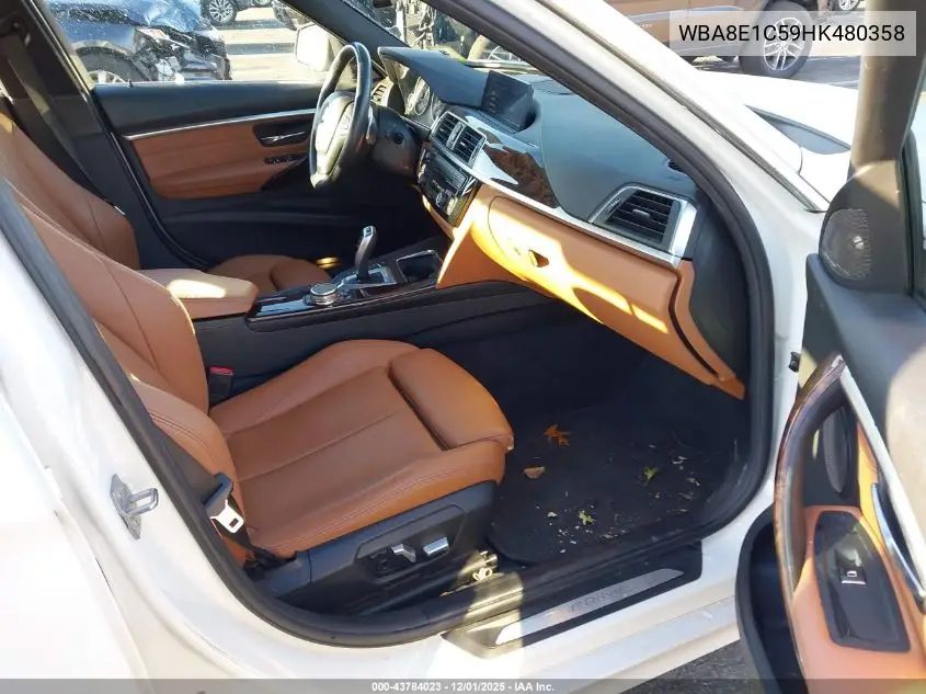 WBA8E1C59HK480358 2017 BMW 330E Iperformance