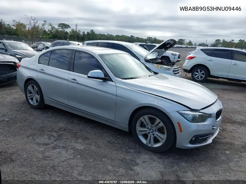 WBA8B9G53HNU09446 2017 BMW 330I