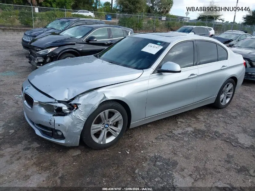 WBA8B9G53HNU09446 2017 BMW 330I
