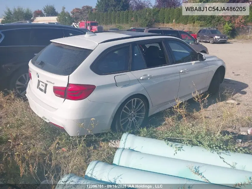 WBA8J1C54JA486205 2018 BMW 328D xDrive Touring
