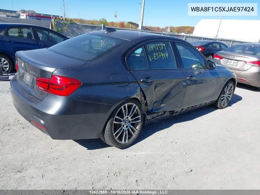 WBA8F1C5XJAE97424 2018 BMW 328D xDrive