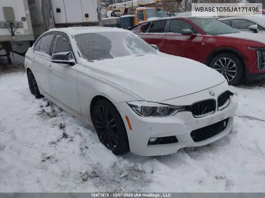 WBA8E1C55JA171496 2018 BMW 330E