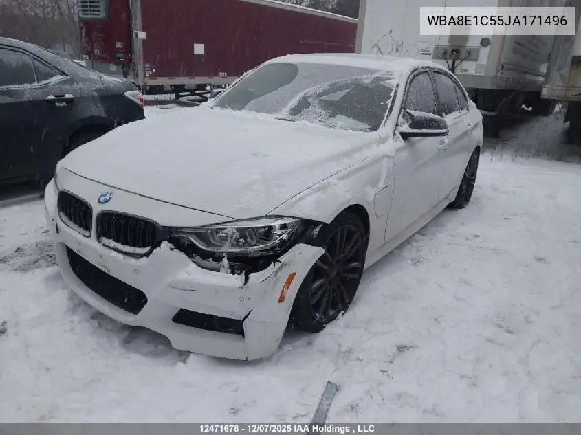 WBA8E1C55JA171496 2018 BMW 330E