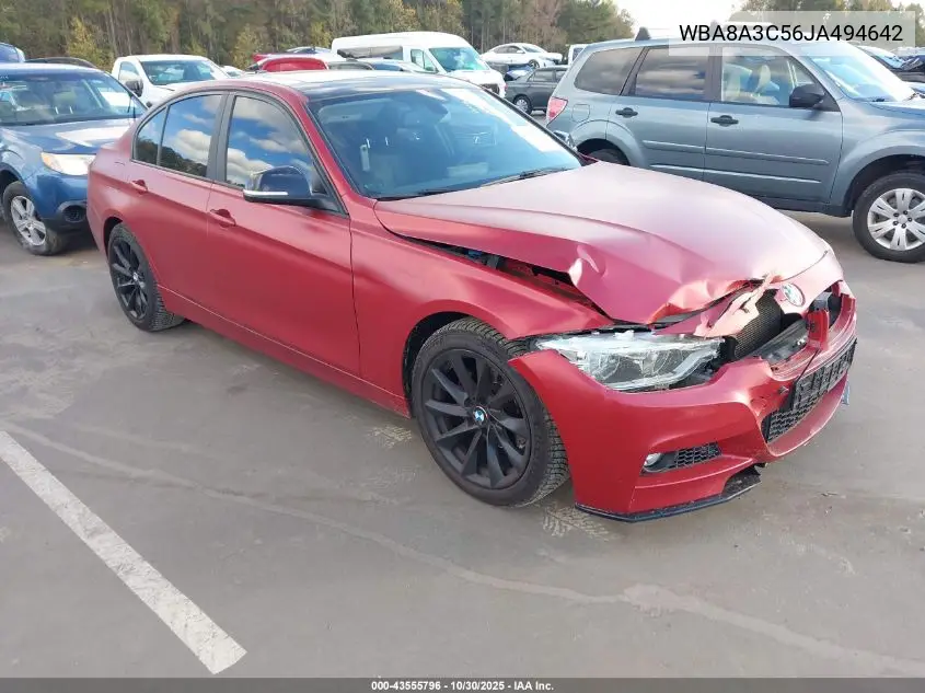 WBA8A3C56JA494642 2018 BMW 320I xDrive