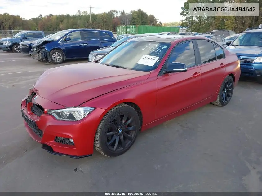 WBA8A3C56JA494642 2018 BMW 320I xDrive