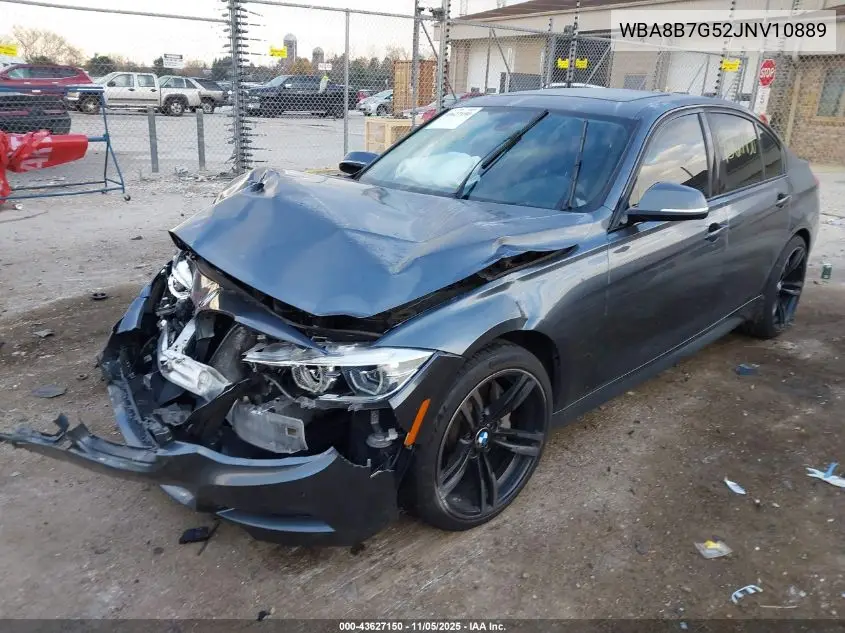WBA8B7G52JNV10889 2018 BMW 340I xDrive
