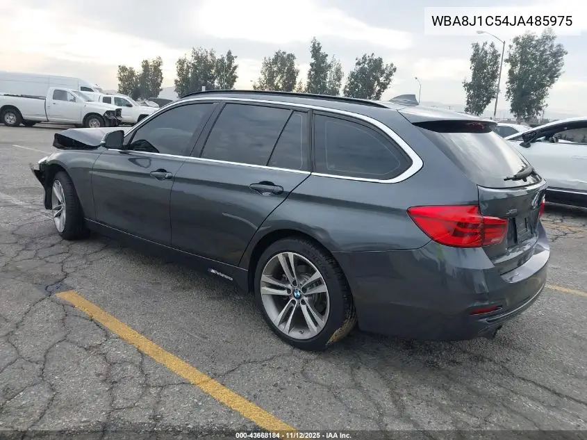 WBA8J1C54JA485975 2018 BMW 328D xDrive