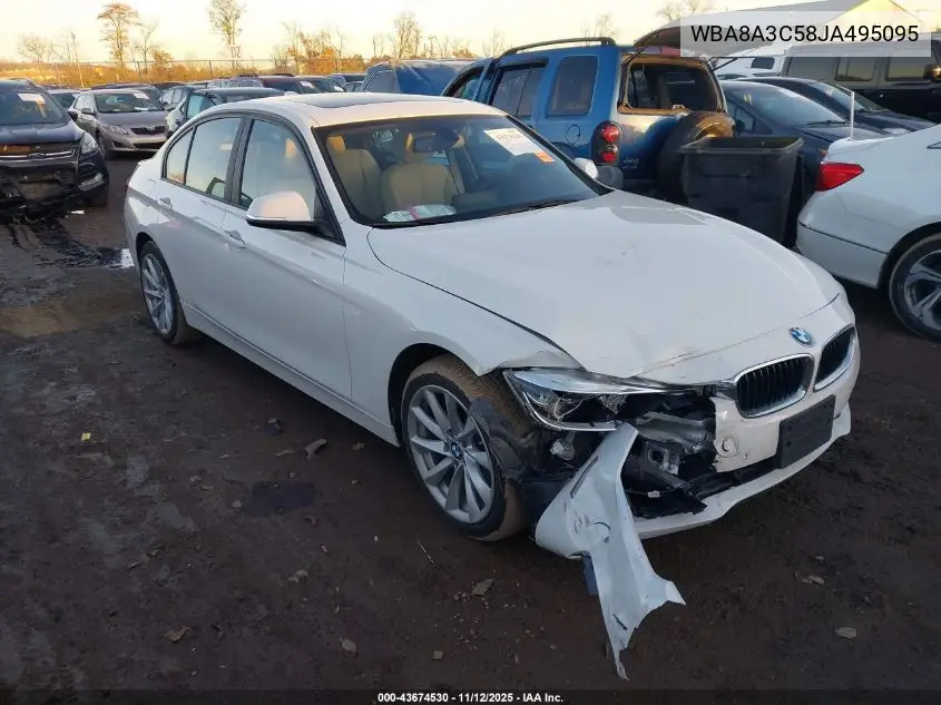 WBA8A3C58JA495095 2018 BMW 320I xDrive