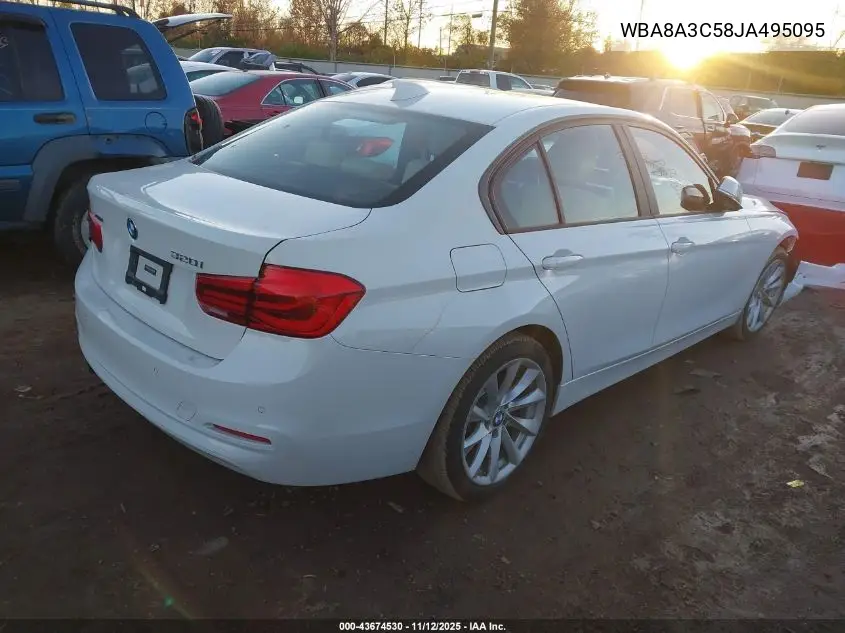 WBA8A3C58JA495095 2018 BMW 320I xDrive