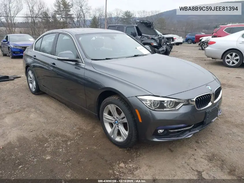 WBA8B9C59JEE81394 2018 BMW 330I