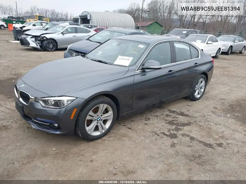 WBA8B9C59JEE81394 2018 BMW 330I