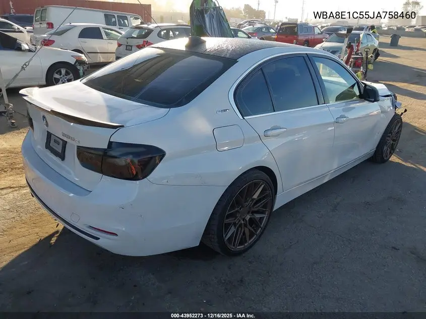 WBA8E1C55JA758460 2018 BMW 330E Iperformance