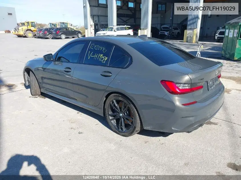 WBA5U9C07LFH19029 2020 BMW M340I xDrive