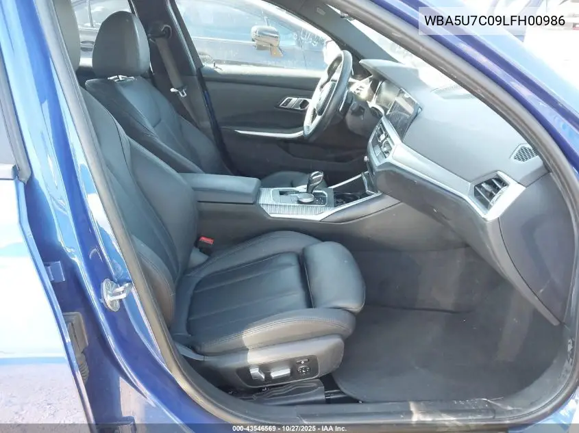 WBA5U7C09LFH00986 2020 BMW 3 Series M340I