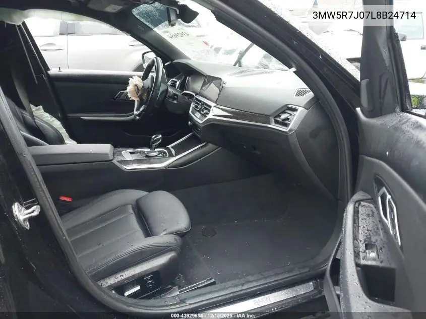 3MW5R7J07L8B24714 2020 BMW 3 Series 330I xDrive