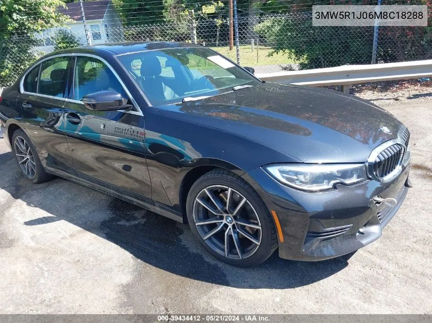 3MW5R1J06M8C18288 2021 BMW 330I