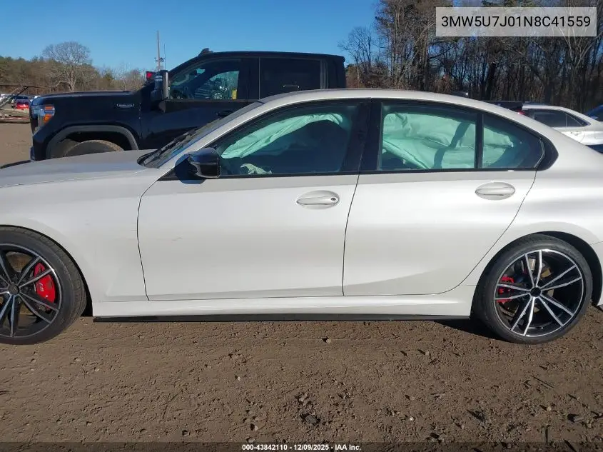 3MW5U7J01N8C41559 2022 BMW 3 Series M340I