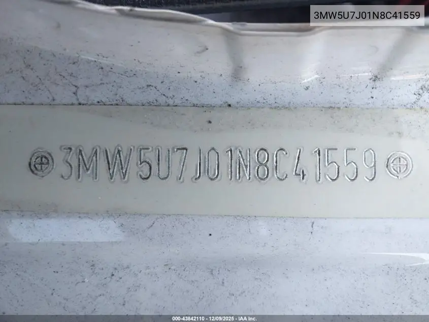 3MW5U7J01N8C41559 2022 BMW 3 Series M340I