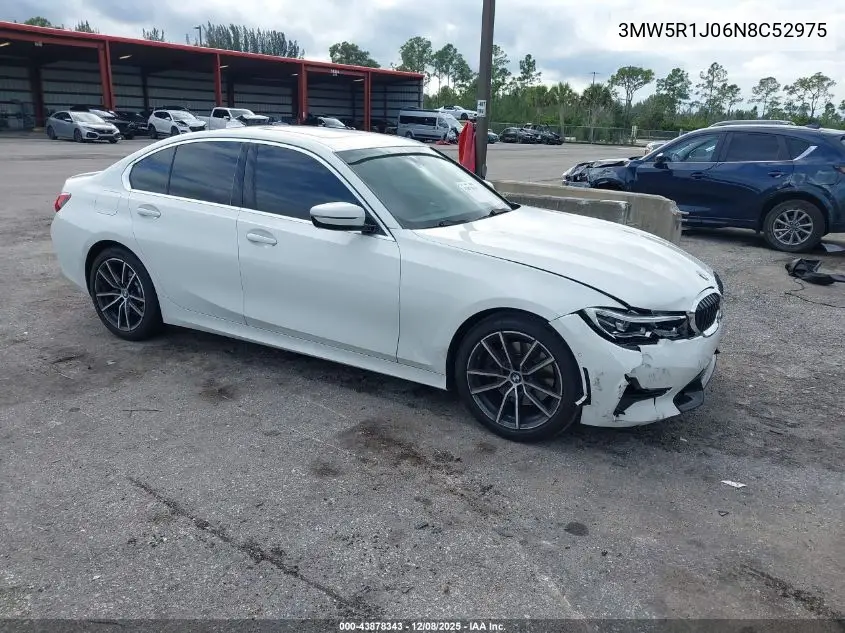 3MW5R1J06N8C52975 2022 BMW 330I