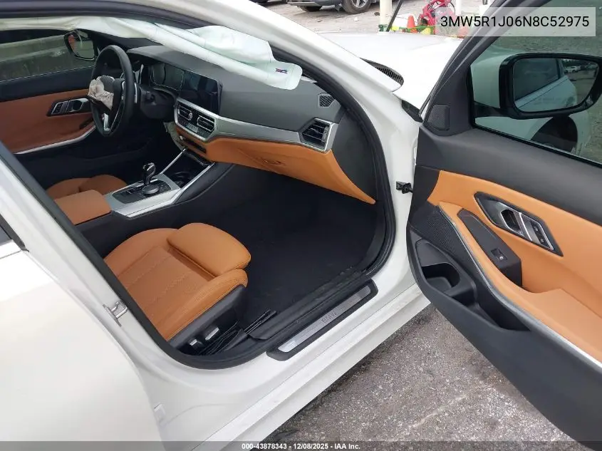 3MW5R1J06N8C52975 2022 BMW 330I