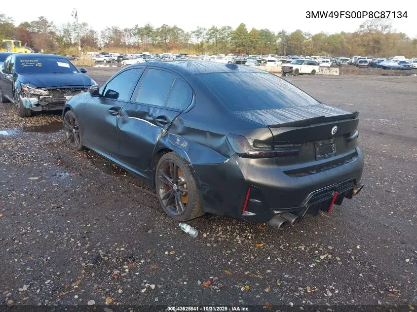 3MW49FS00P8C87134 2023 BMW 3 Series M340I