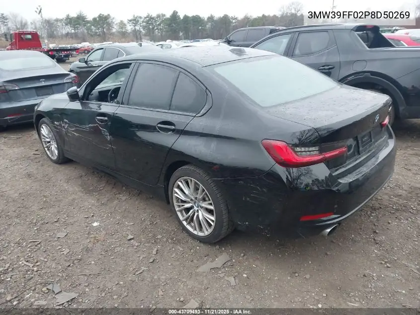 3MW39FF02P8D50269 2023 BMW 3 Series 330E