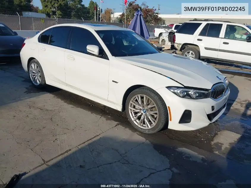 3MW39FF01P8D02245 2023 BMW 3 Series 330E