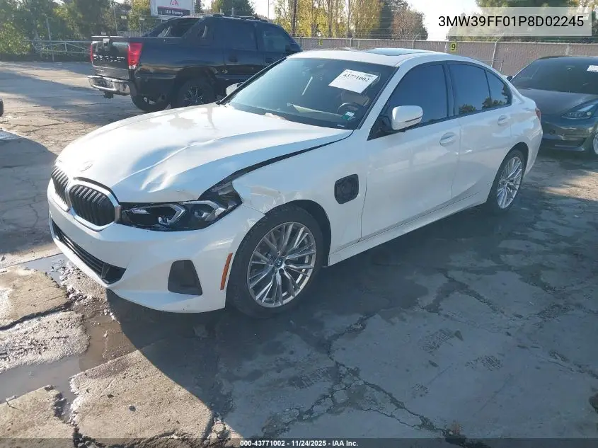 3MW39FF01P8D02245 2023 BMW 3 Series 330E