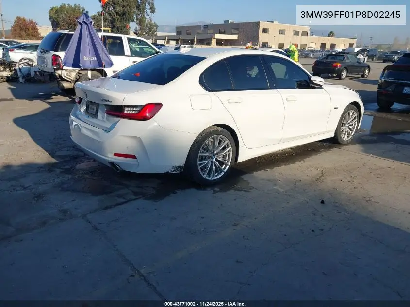 3MW39FF01P8D02245 2023 BMW 3 Series 330E