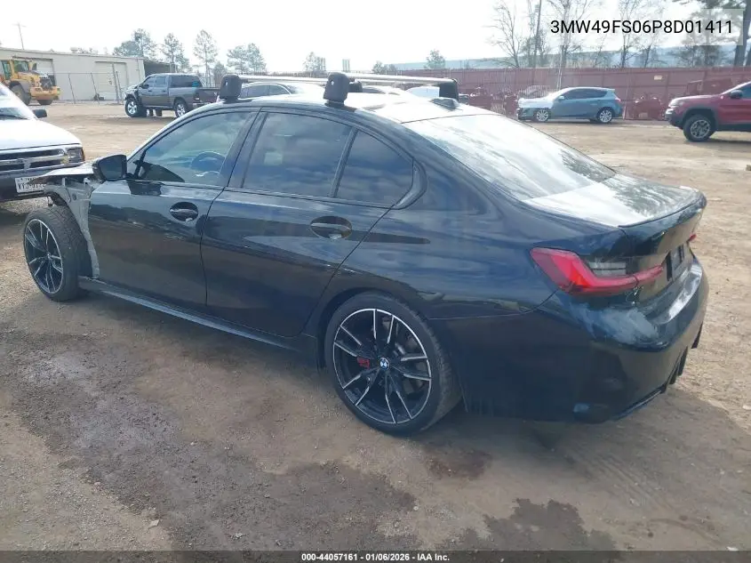 3MW49FS06P8D01411 2023 BMW 3 Series M340I