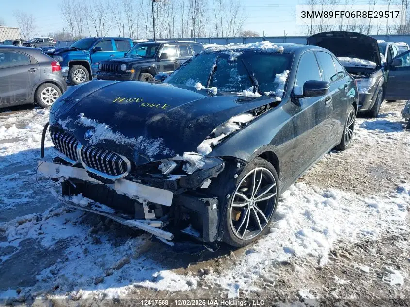 3MW89FF06R8E29517 2024 BMW 330Xi