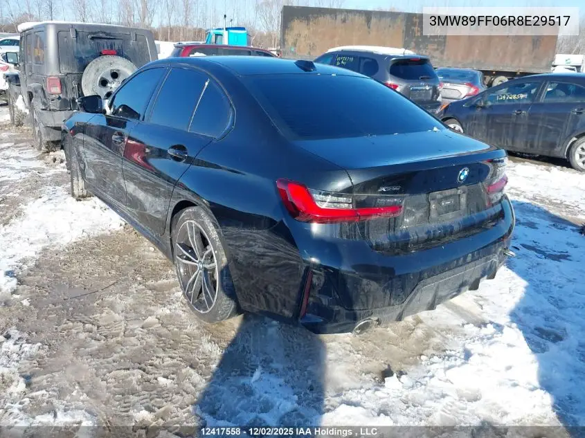 3MW89FF06R8E29517 2024 BMW 330Xi
