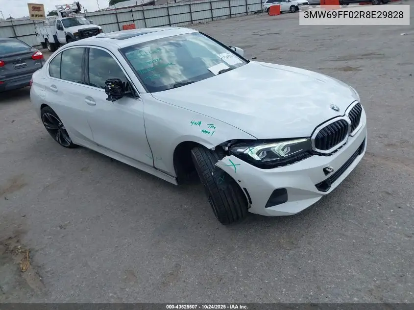 3MW69FF02R8E29828 2024 BMW 330I