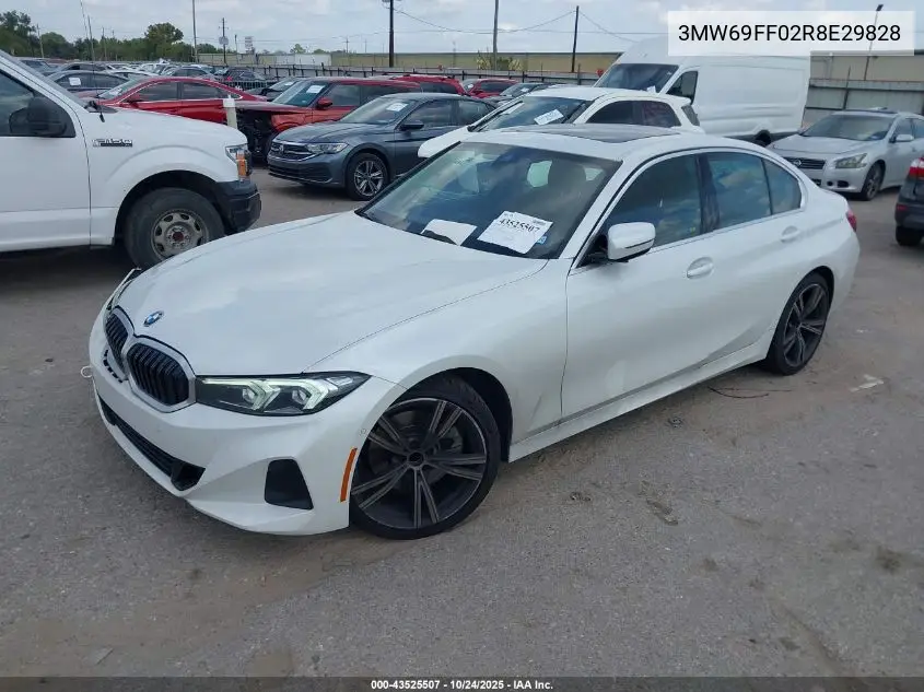 3MW69FF02R8E29828 2024 BMW 330I