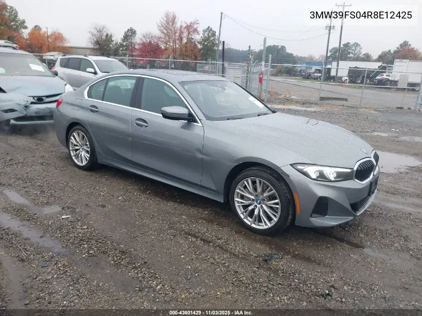 3MW39FS04R8E12425 2024 BMW 330E xDrive