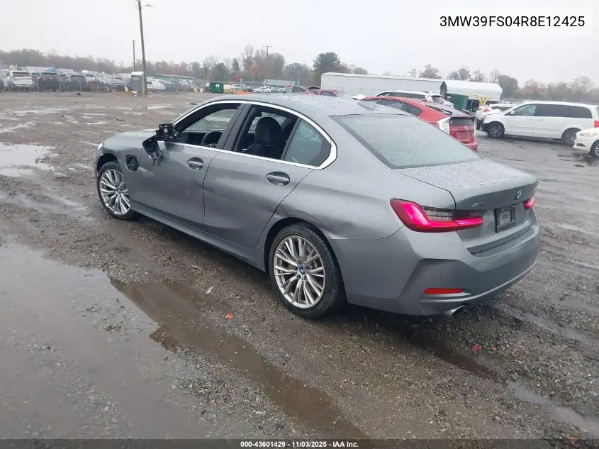 3MW39FS04R8E12425 2024 BMW 330E xDrive