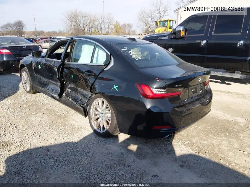 3MW89FF00R8E43588 2024 BMW 330I xDrive