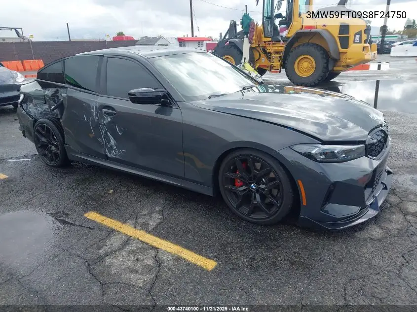 3MW59FT09S8F24750 2025 BMW M340I