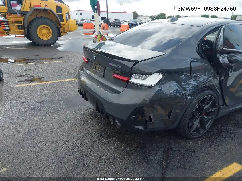 3MW59FT09S8F24750 2025 BMW M340I