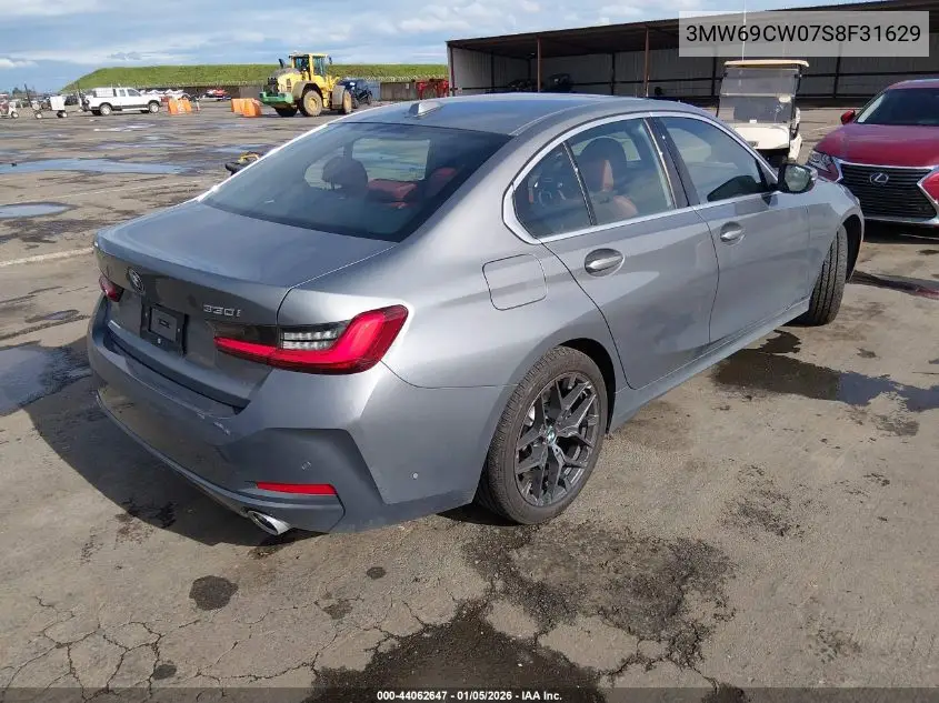 3MW69CW07S8F31629 2025 BMW 330I