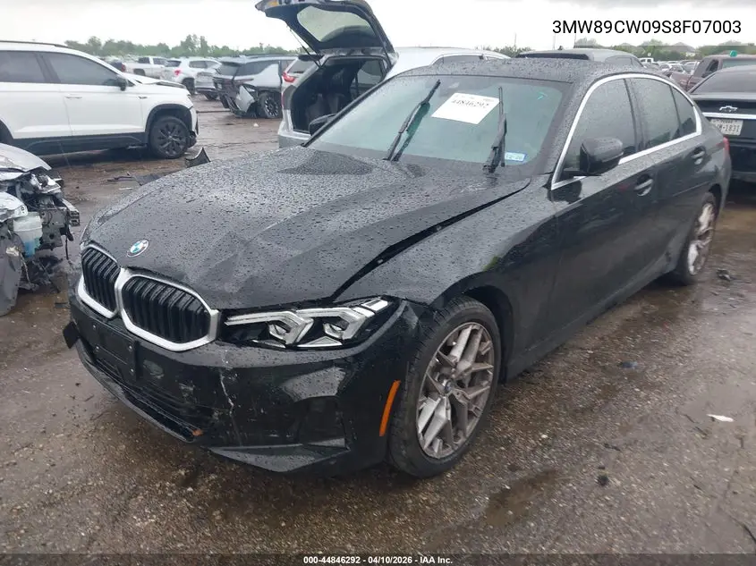 3MW89CW09S8F07003 2025 BMW 330I xDrive