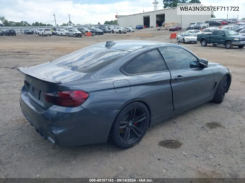 WBA3N3C57EF711722 2014 BMW 428I