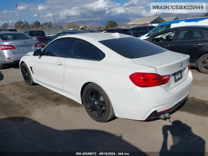 WBA3N7C53EK220949 2014 BMW 428I